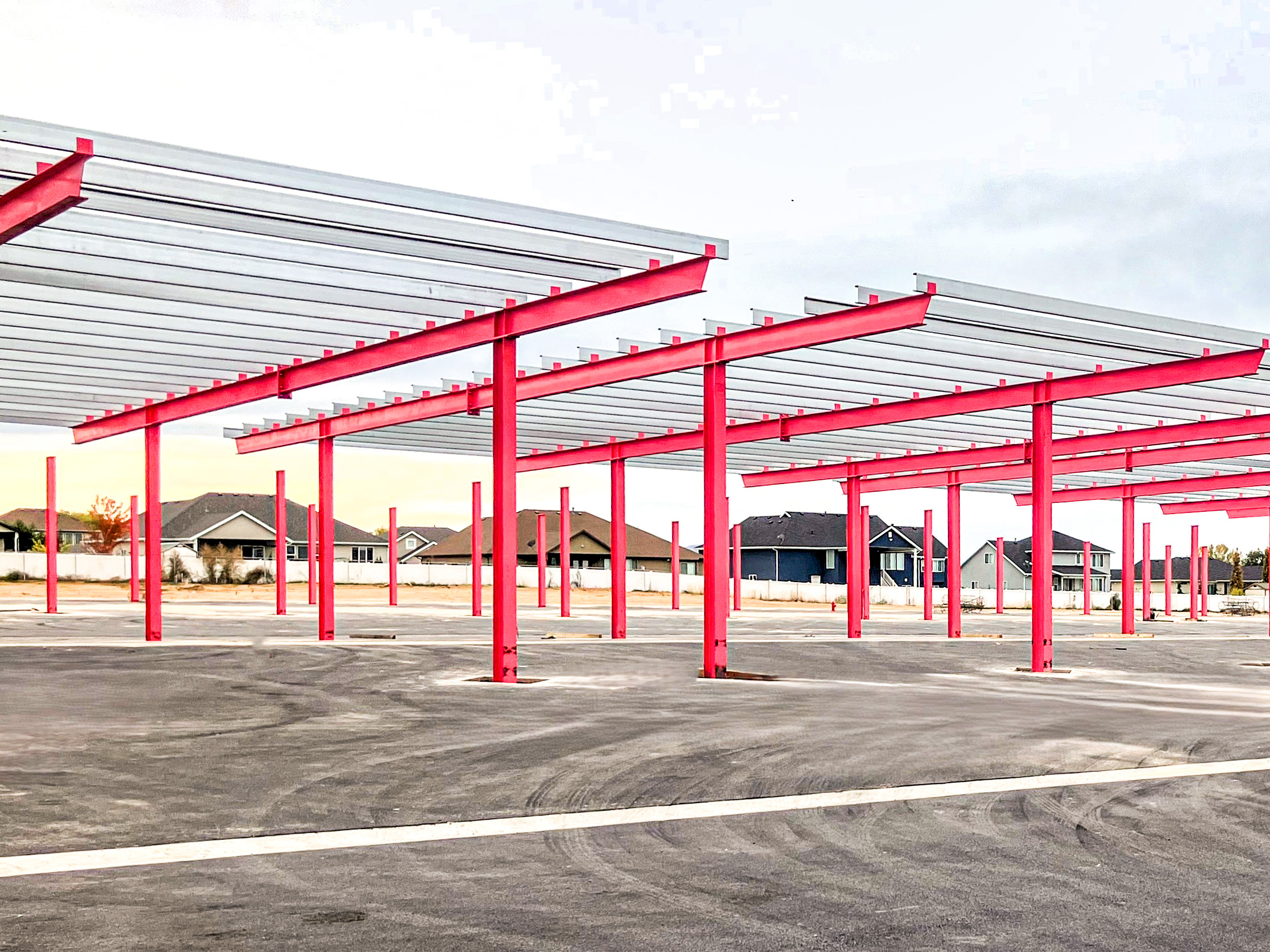 Covered Parking in Utah - Pink Door Covered Parking in Utah - Pink Door